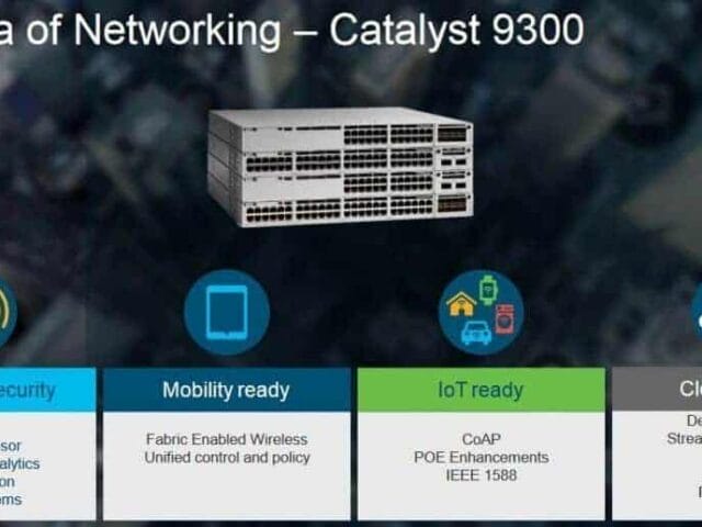 Cisco Catalyst 9300 switches